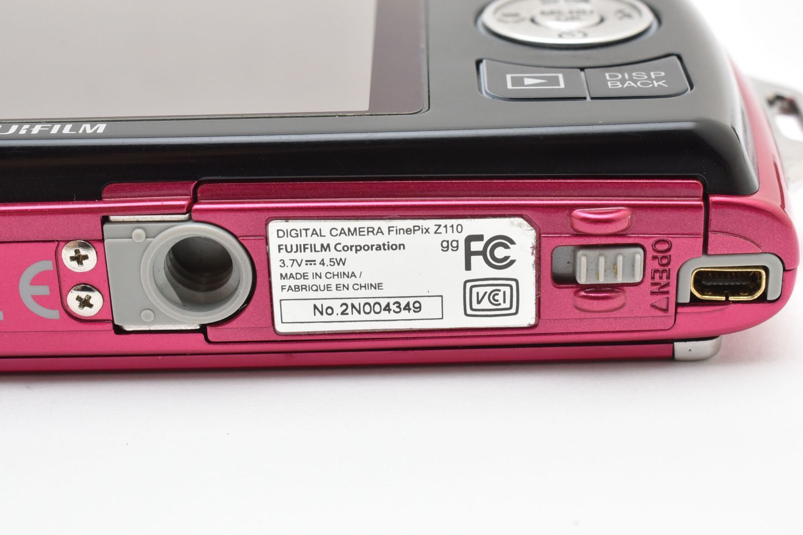 SD付・動作確認済】FUJIFILM FinePix Z110 レトロデジカメ SD付・動作