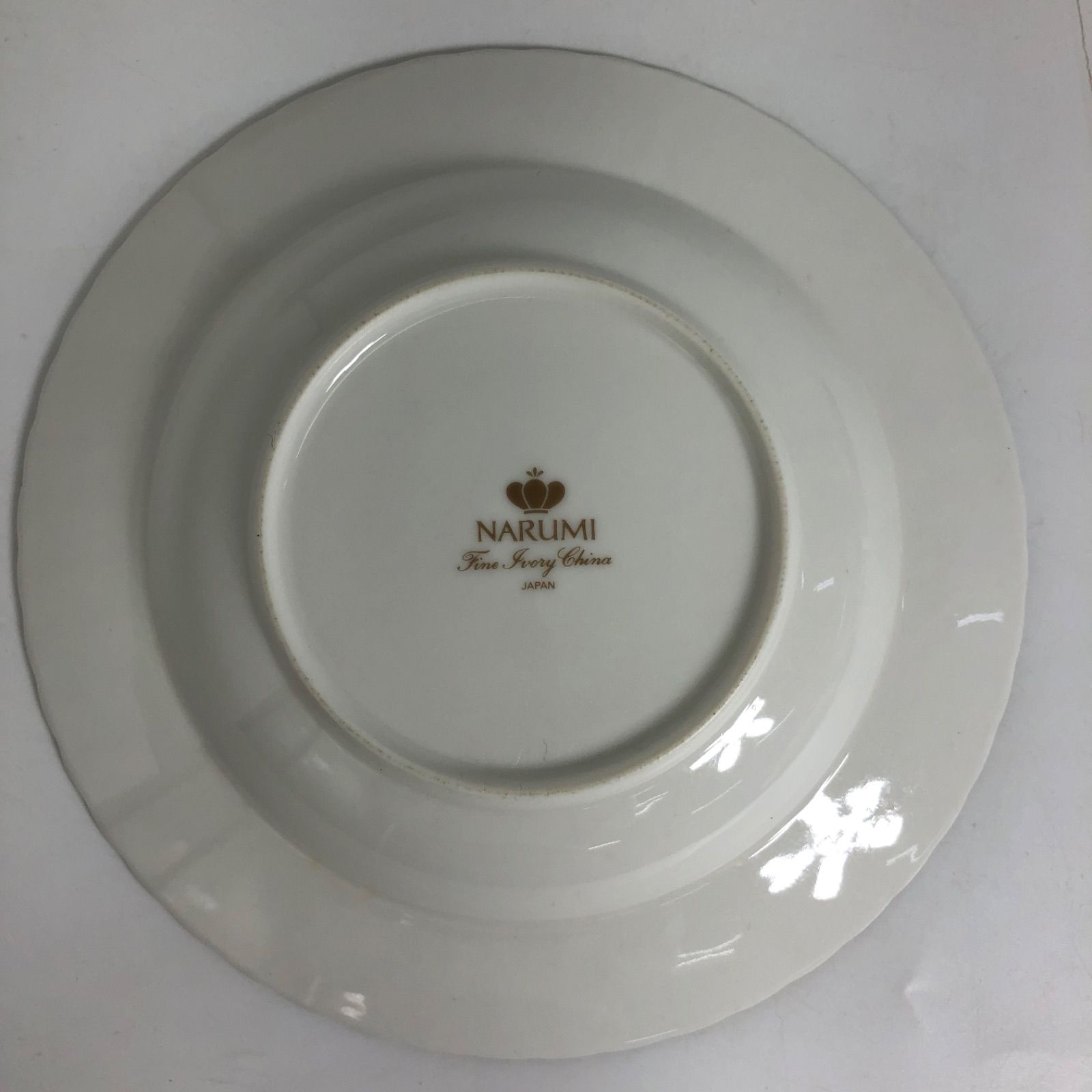 NARUMI ナルミ 洋食器 5枚セット Fine Ivory China プレート 約23cm 花