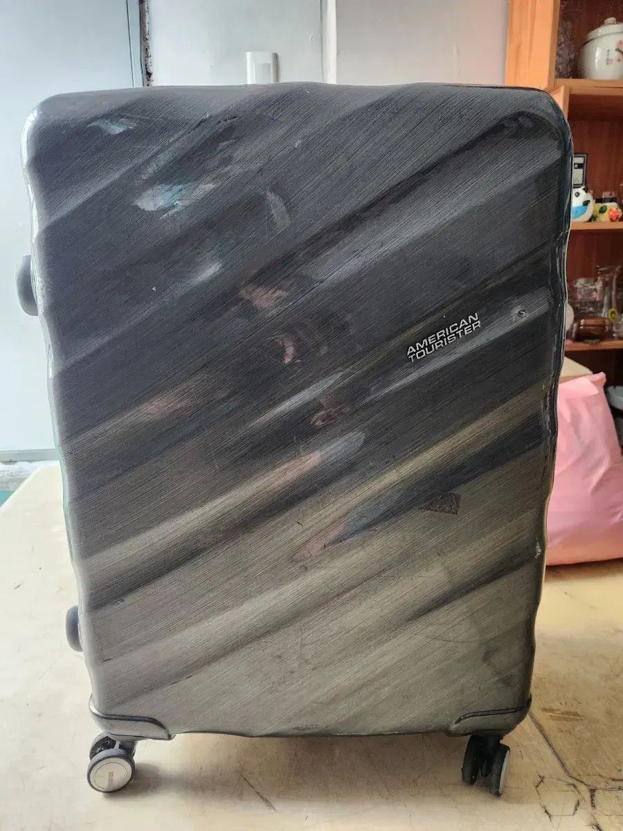 アメリカン American Tourister アメリカンツーリスター キャリーケース スーツケース グレー
