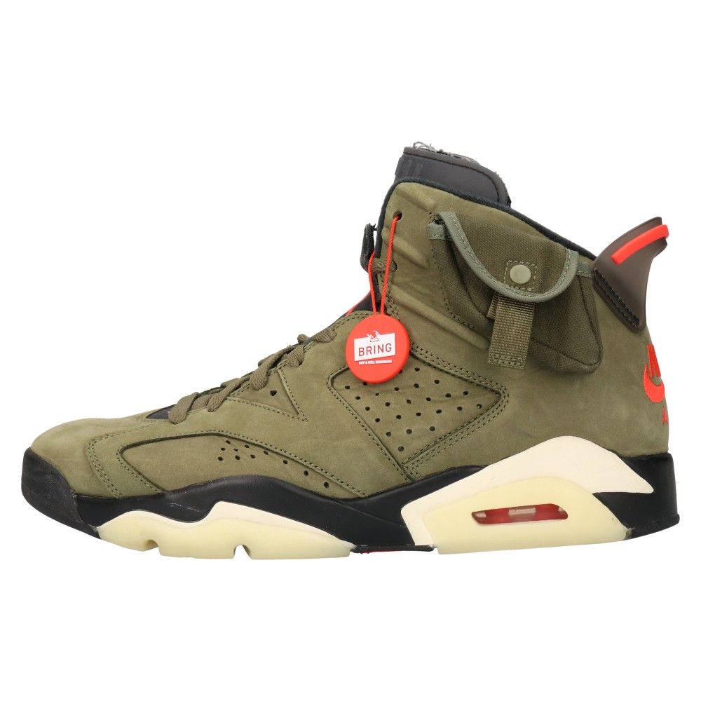 TRAVIS SCOTT トラヴィス NIKE AIRJORDAN6 28cm