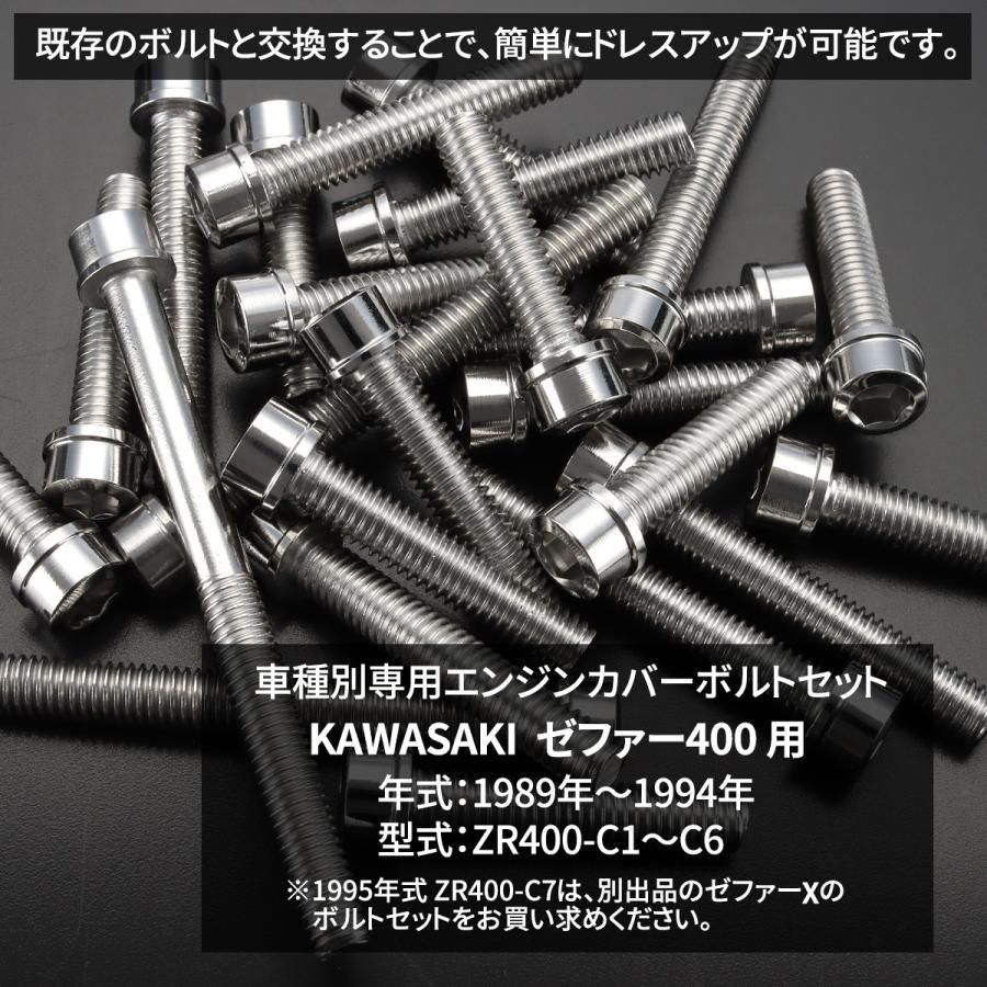 ゼファー400 C1-C6 カスタム パーツ エンジンカバー ジェネレーター