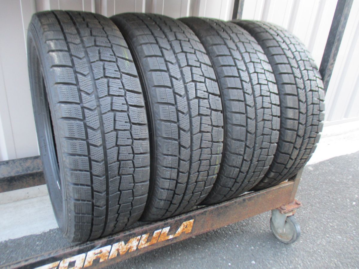 195/65R15 91Q ダンロップ WINTER MAXX WM02 スタッドレス 2023年製 4本 送料込 T51710207インボイス領収書発行可能