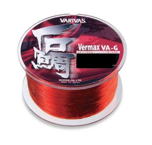 【迅速発送】VARIVAS(バリバス) ナイロンライン バーマックス石鯛 VA-G 300m 18号 ブレイズレッド