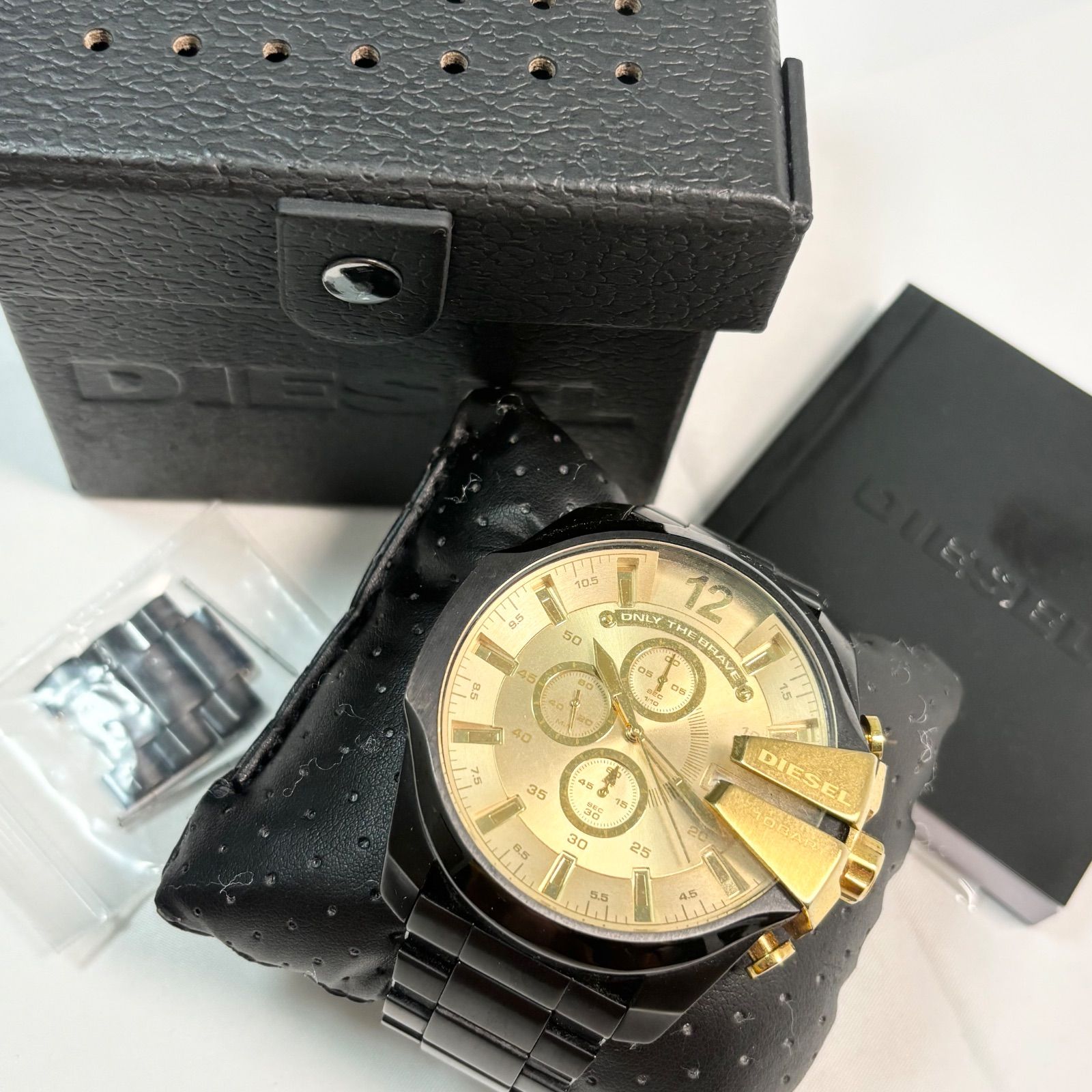送料無料】DIESEL/ディーゼル/DZ-4855/クロノグラフ/メガチーフ