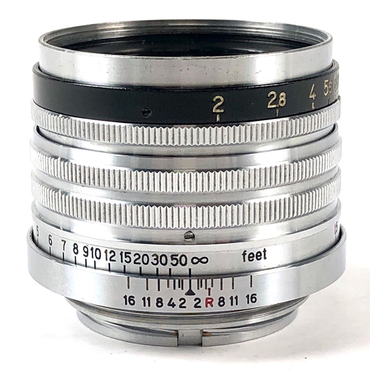 ニコン Nikon NIKKOR-H .C 50mm F2 5cm Lマウント L39 レンジファインダーカメラ用レンズ