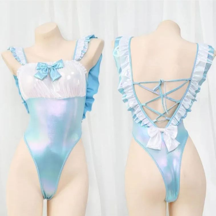 新品☆】エロセクシー♥️きらきらボンテージ PUレザー ボンテージ