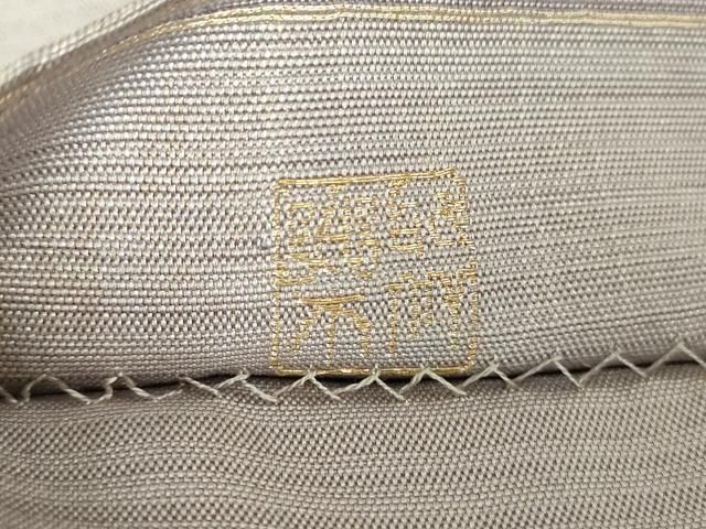 平和屋着物○西陣 じゅらく謹製 太鼓柄袋帯 古代エジプト文 金糸 正絹