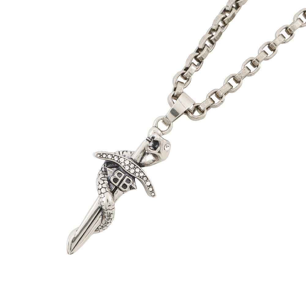 BALENCIAGA 剣と蛇のネックレス バレンシアガ ネックレス Goth Snake