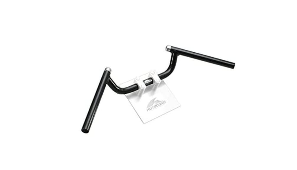 【人気商品】ブラック ミニコンドル1型 P7/8インチ HB0019B-01 ハンドルバー ハリケーン(HURRICANE)