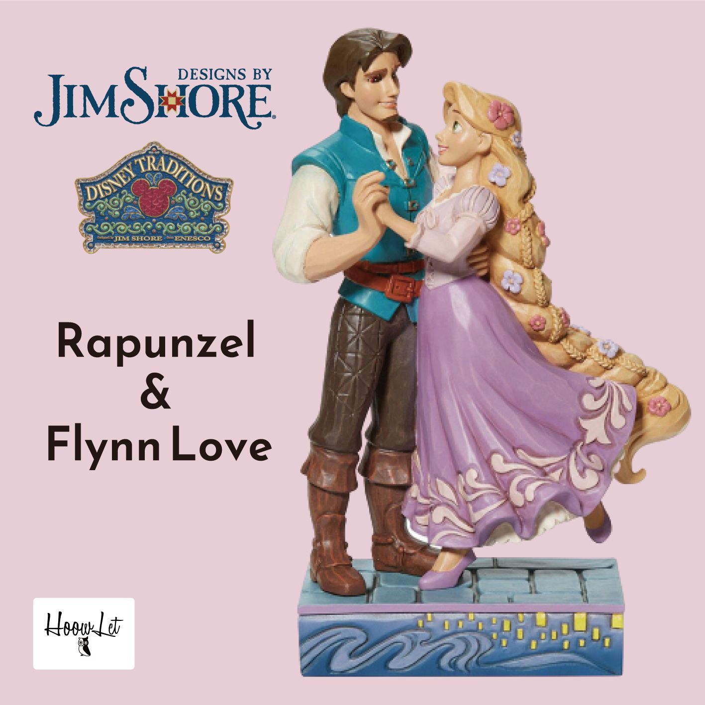 Enesco Disney Traditions Rapunzel & Flynn Love 