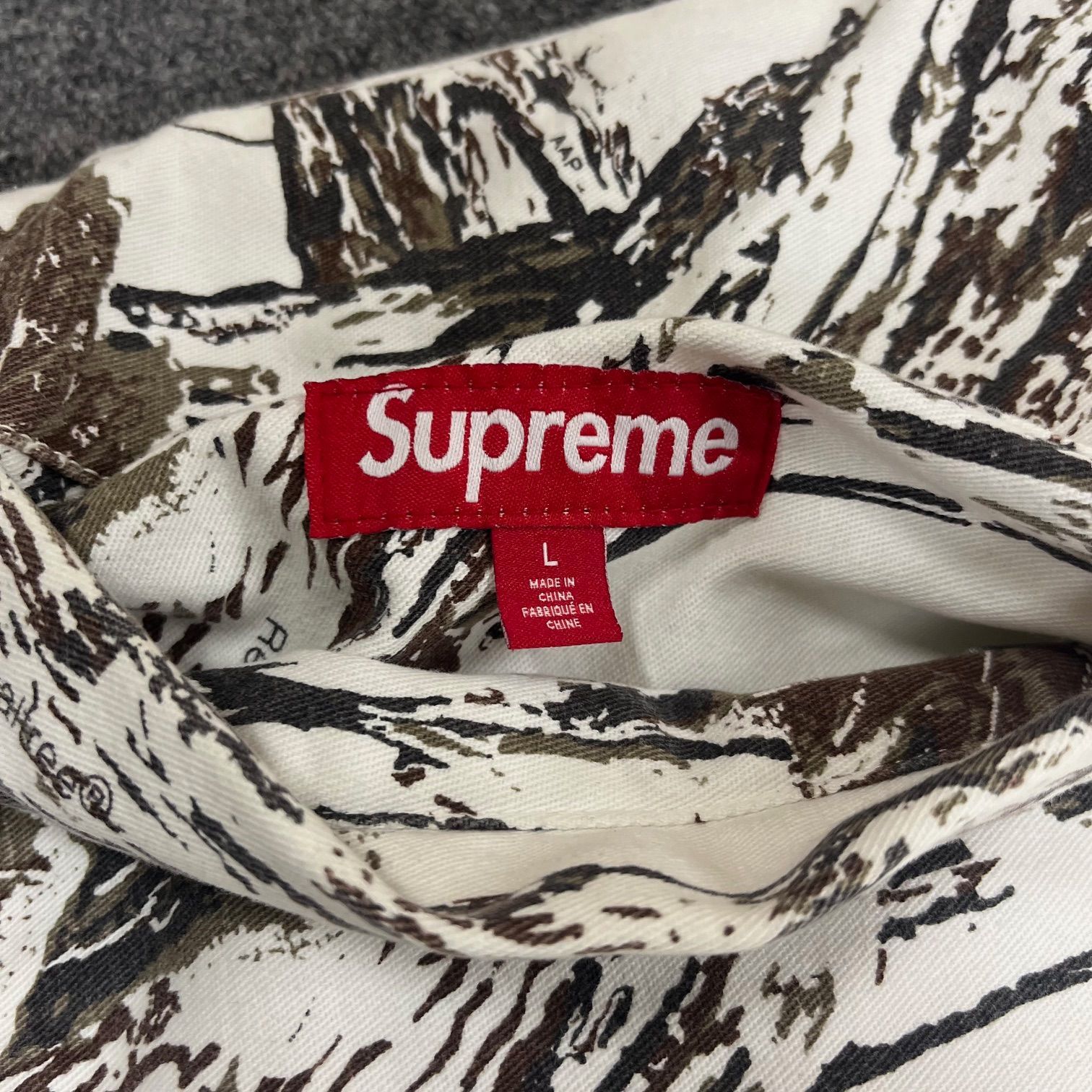 国内正規 Supreme 24SS RealTree Reversible Quilted Work