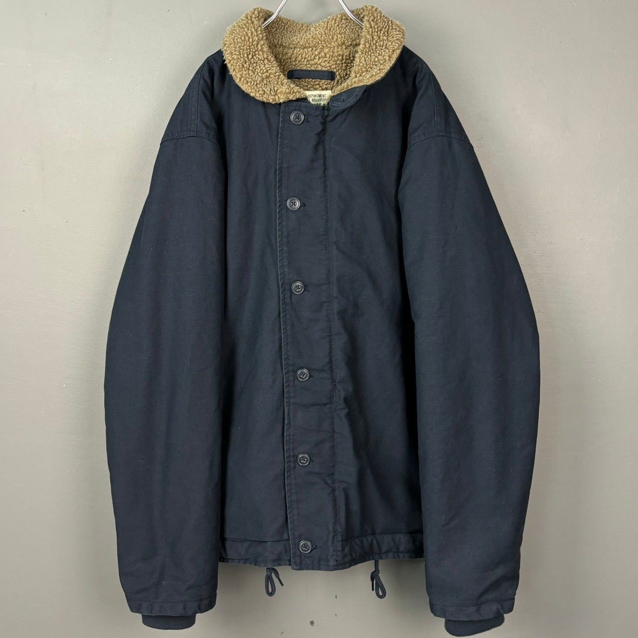 WAIPER ワイパー U.S.NAVY ミリタリージャケット デッキジャケット 裏 