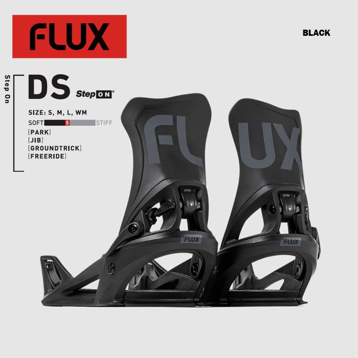 Lサイズ】新品未使用 FLUX 寂しく DS スノーボード ビンディング