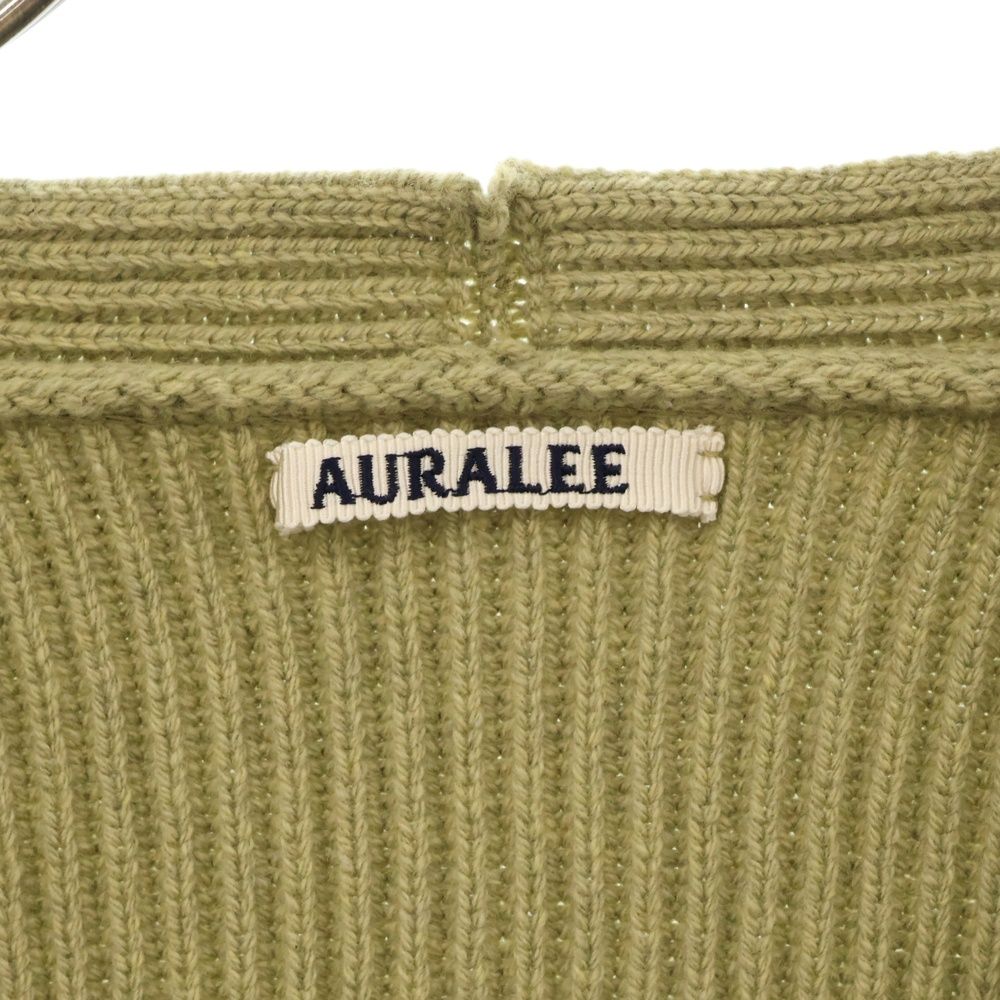 AURALEE (オーラリー) 22AW SUPER FINE WOOL RIB KNIT BIG