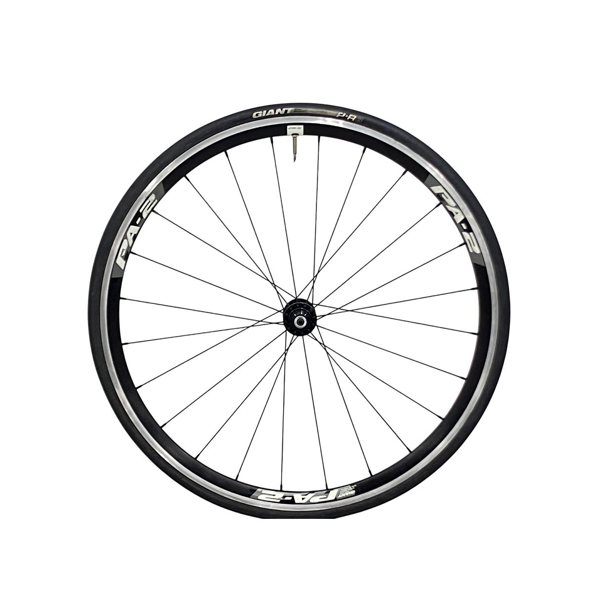 数回着用 GIANT PA-2 ホイール セット カバー付き 自転車パーツ ジャイアント O10519603