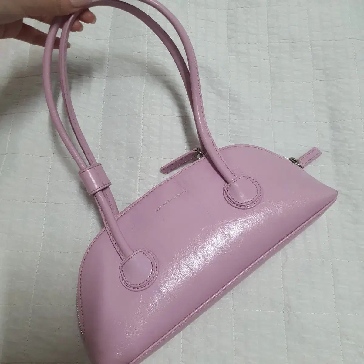 ★MARGESHERWOOD★ ピンク Bessette ショルダーバッグ MARGESHERWOOD BESSETTE ショルダー バッグ ピンク 中古品