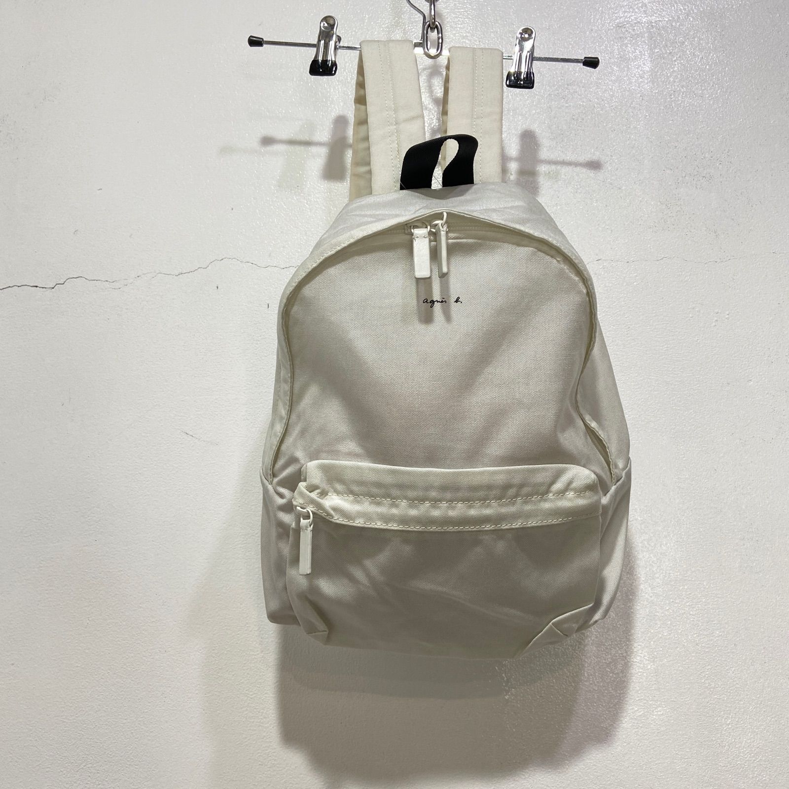 ☆タグ付き未使用品agnes b☆アニエスべー☆ナイロンバックパック  