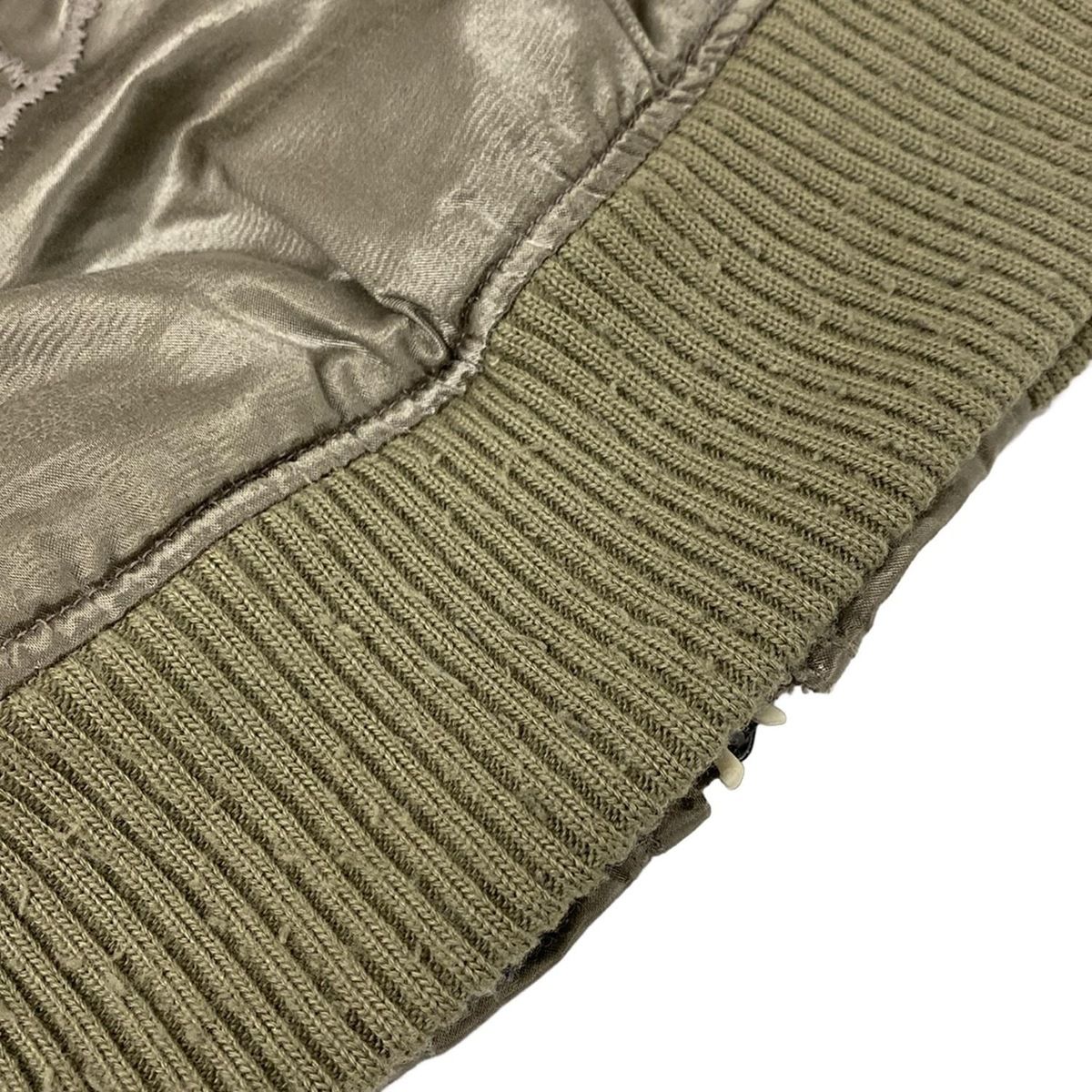 DIESEL(ディーゼル) ブルゾン サイズS メンズ - カーキ 長袖/スター/星  