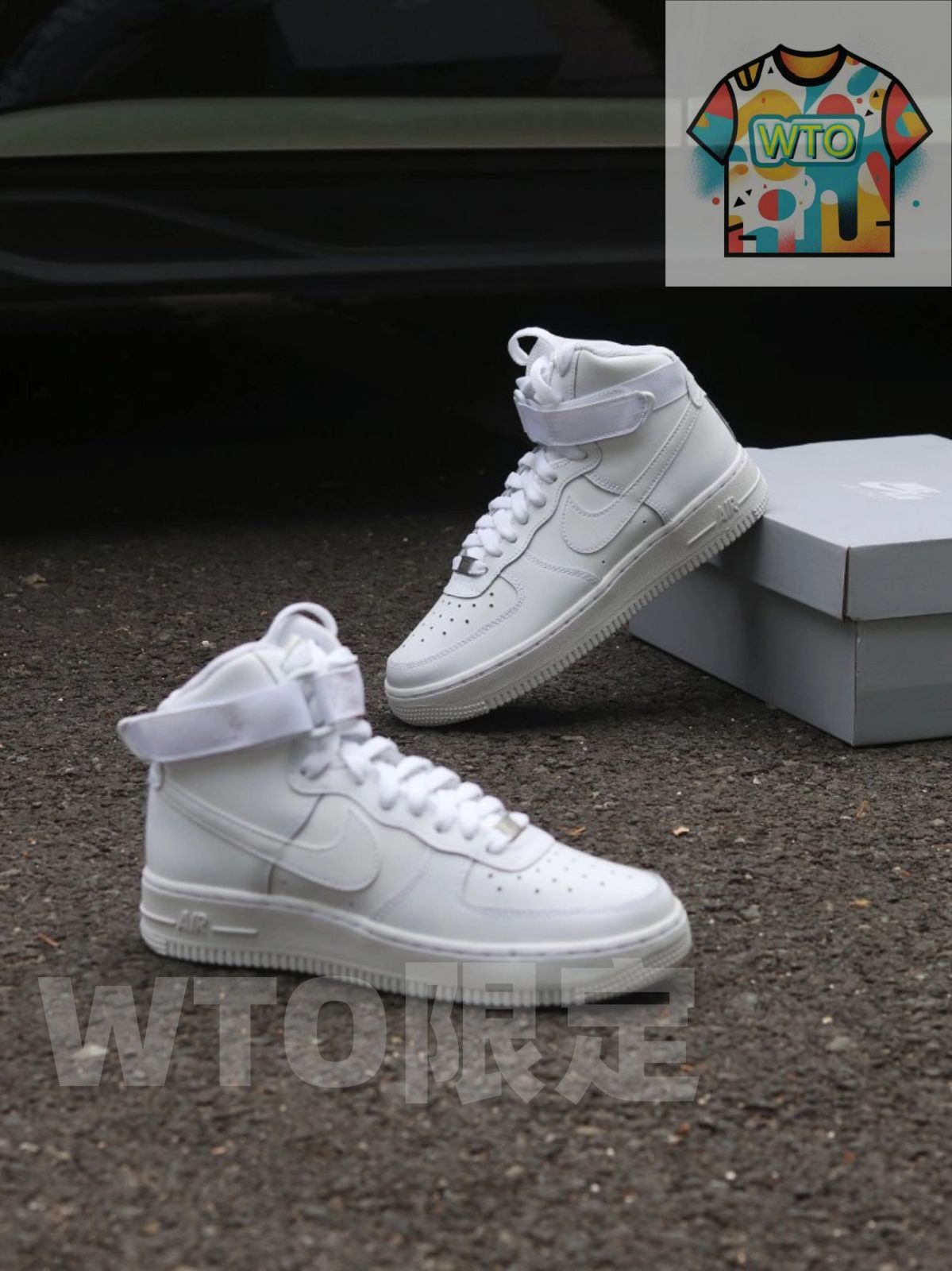 NIKE AIR FORCE 1 HIGH 07 エアフォース1 WHITE/WHITE CW2290-111