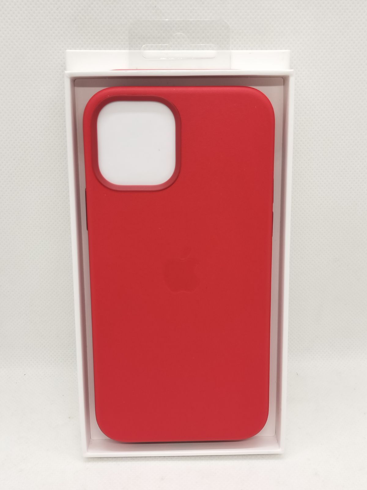 未開封 Apple純正/国内正規品 iPhone 12/12Pro用レザーケース MagSafe