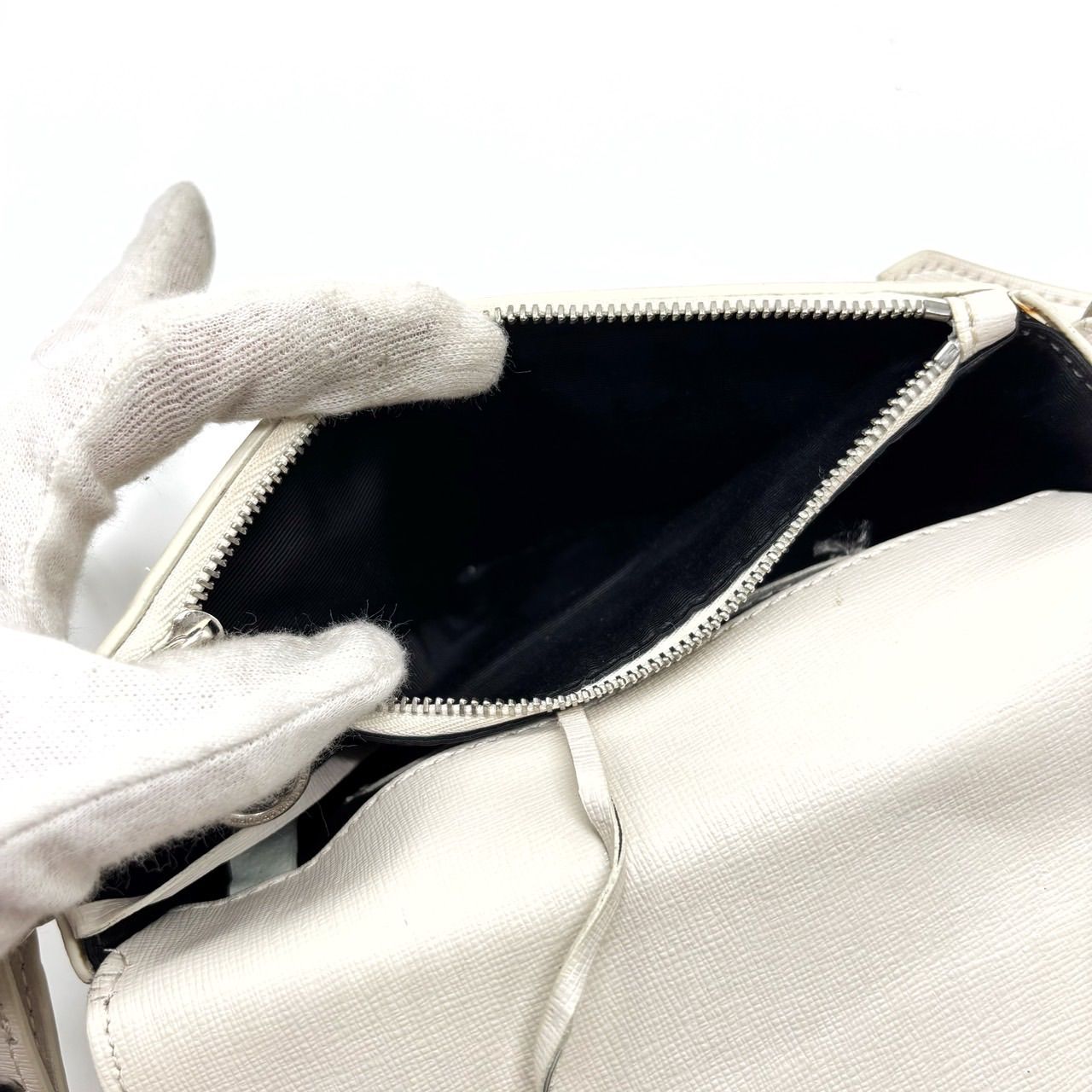 良品】 OFF‐WHITE オフホワイト カメラバッグ ショルダーバッグ 