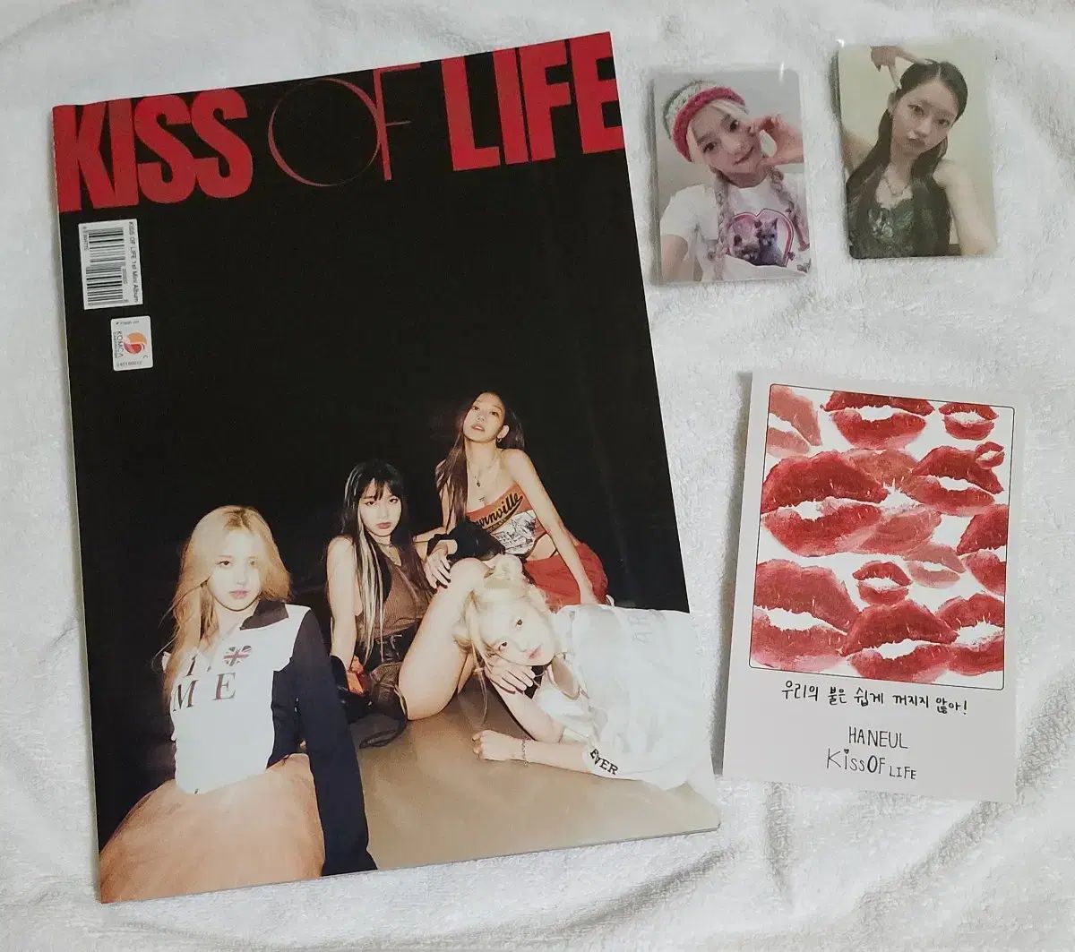 KISS kiss of life キオプ ハヌル AppleMusic MV トレカ OF LIFE - EP