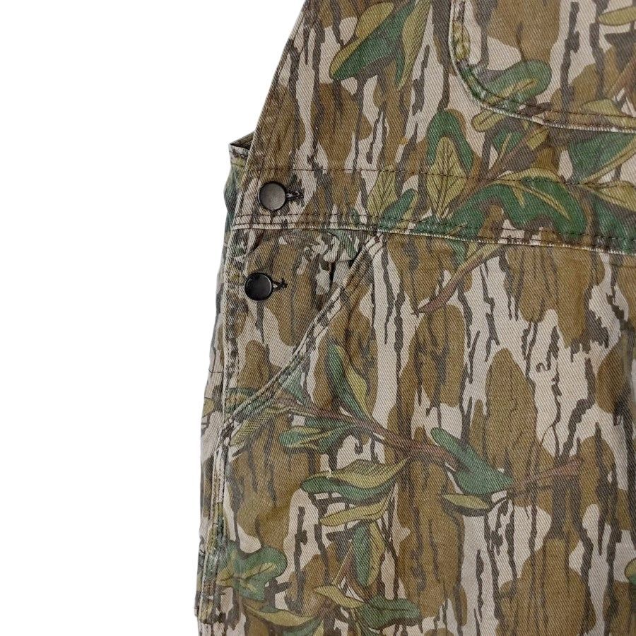 USA製モッシーオークMossy Oakダブルニーオーバーオール