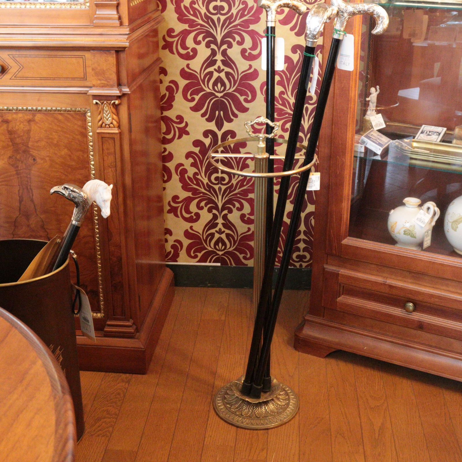 傘立て 真鍮 イタリア ゴールド ヴィンテージ アンブレラスタンド 傘立て 真鍮 イタリア ゴールド ヴィンテージ アンブレラ