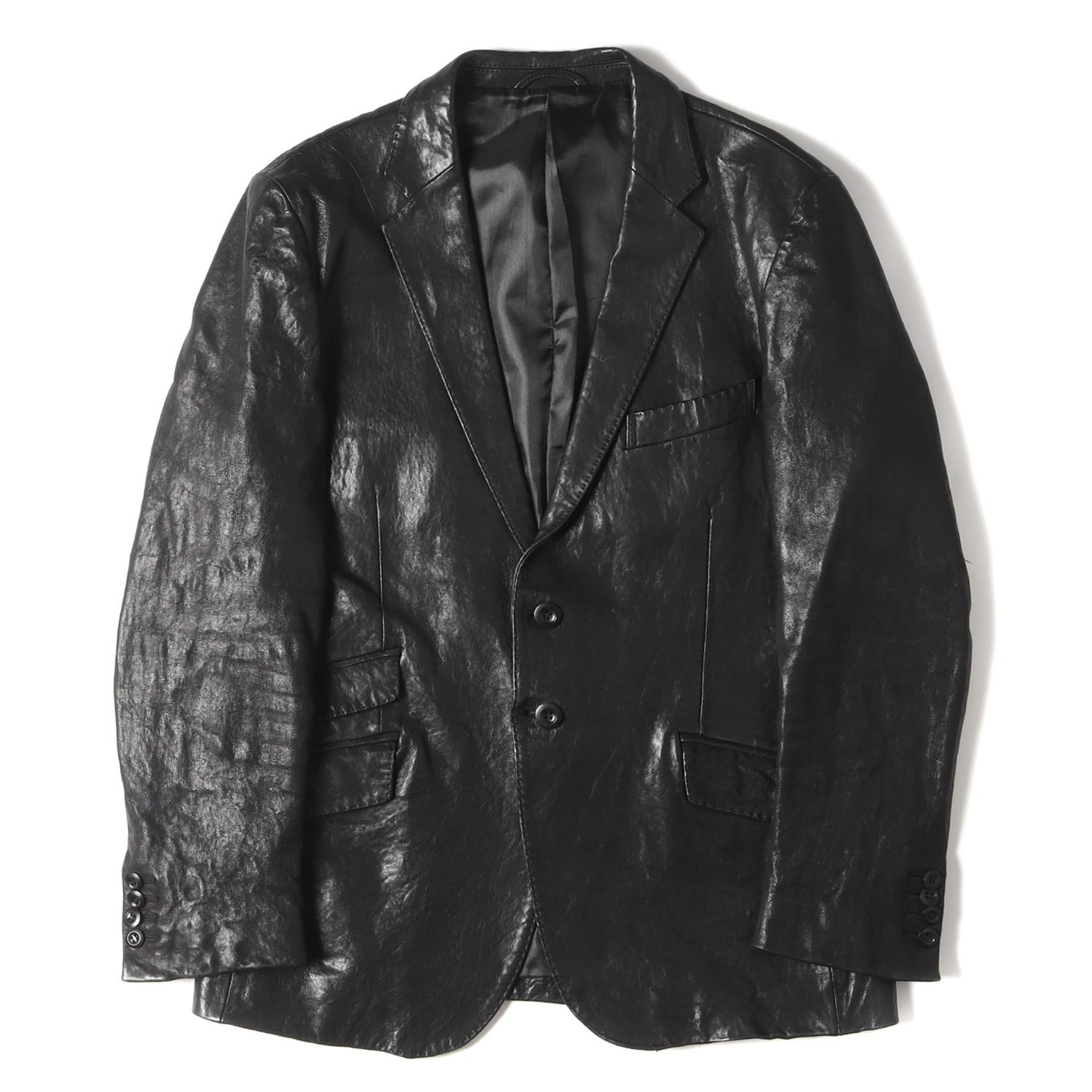 Paul Smith ポールスミス 少 革ジャン、レザージャケット、羊革￼ 売買 
