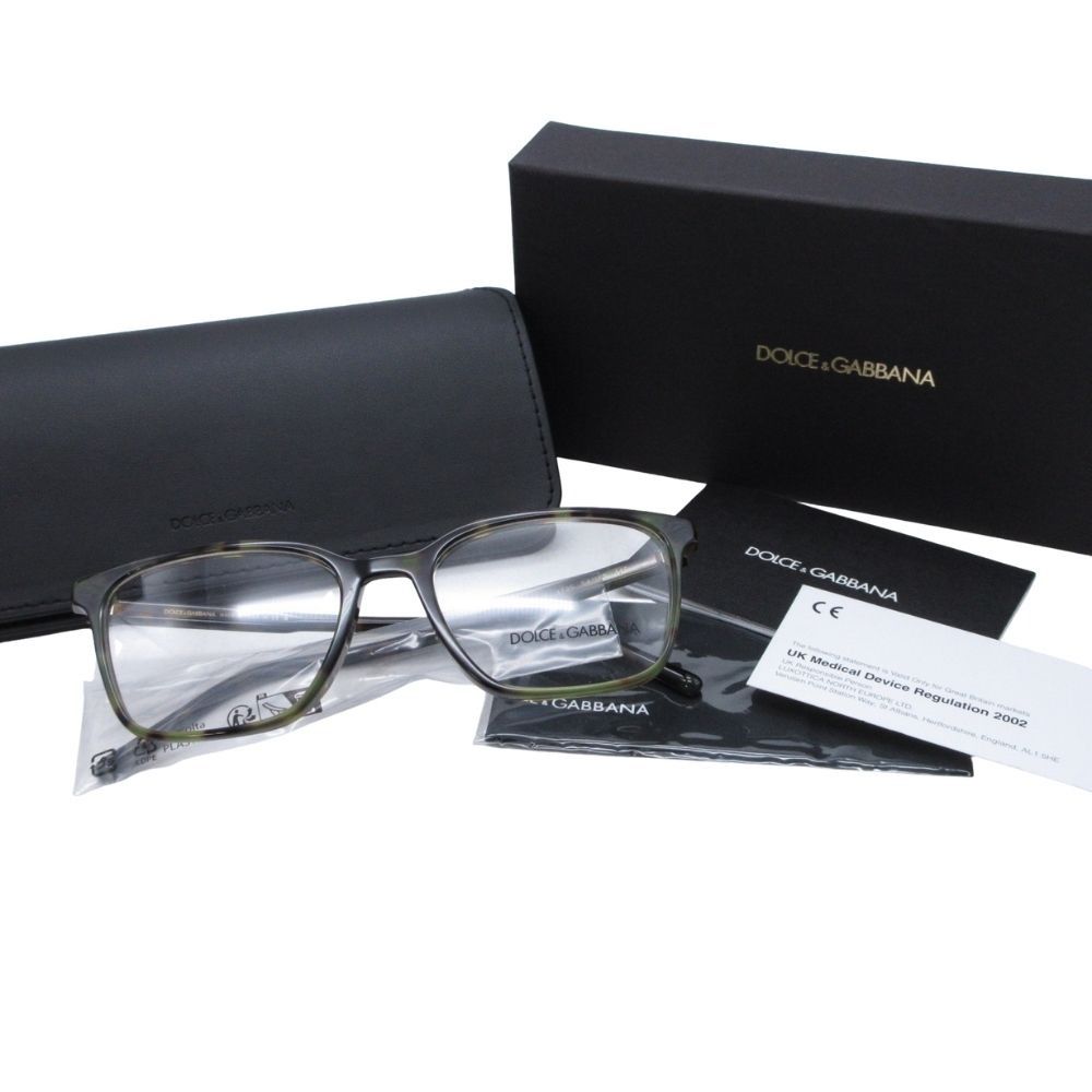 ドルチェアンドガッバーナ メガネ DG3365-F カーキ ブラウン  