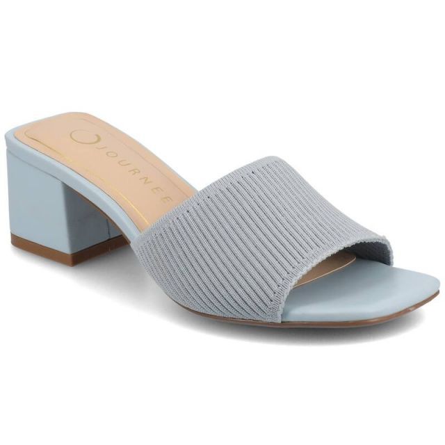 【送料無料】 ジュルネ コレクション レディース サンダル シューズ Journee Collection Shilin Women's Slip On Dress Sandals Blue