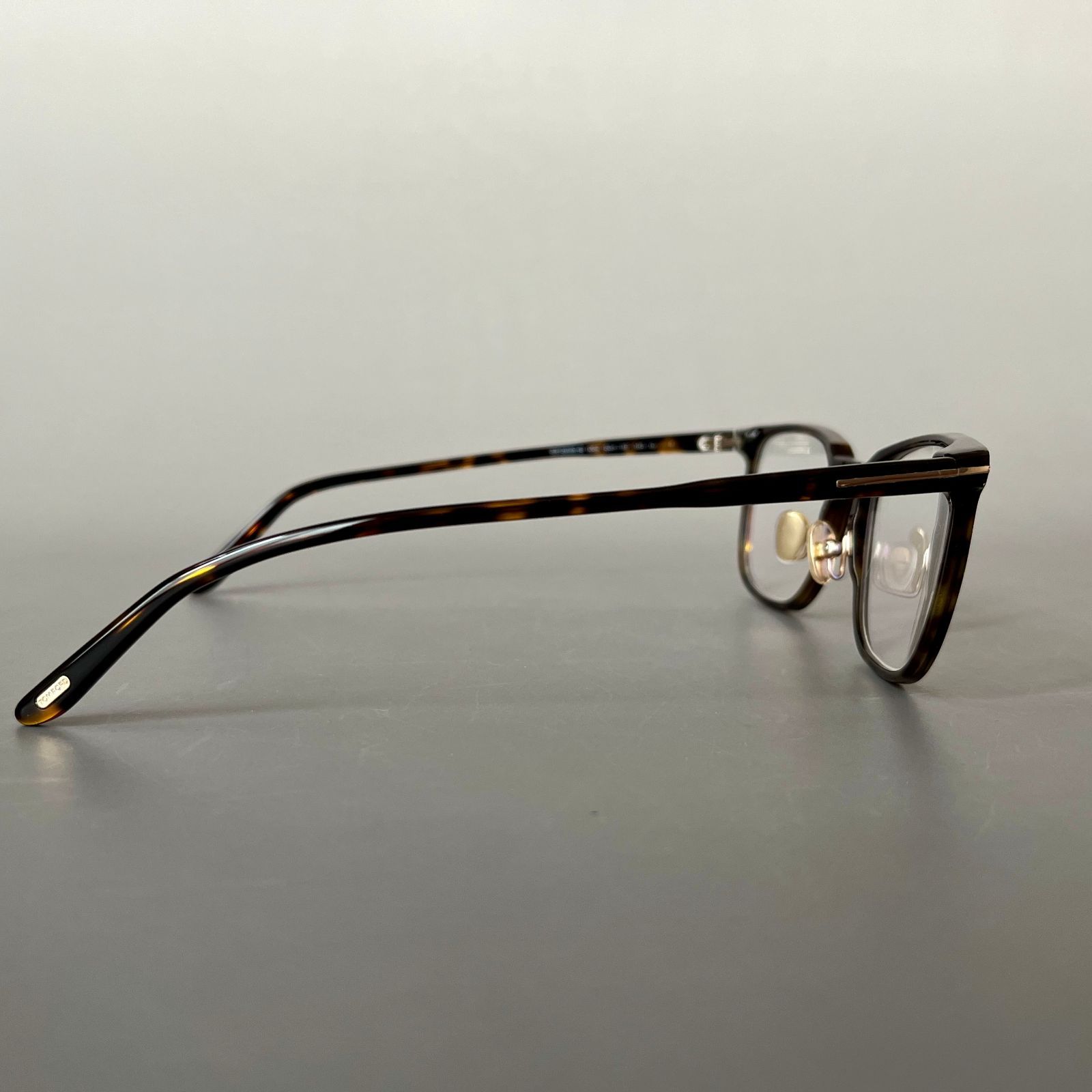 トムフォード メガネ TOM FORD ウェリントン 新品 ブラウン べっ甲柄 
