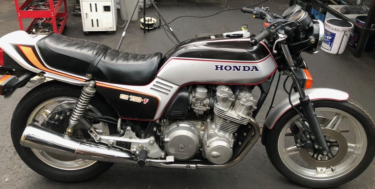 HONDA CB750F フレーム 中古品 当時物 (HONDA/CB900F/CB1100F/CB1100R