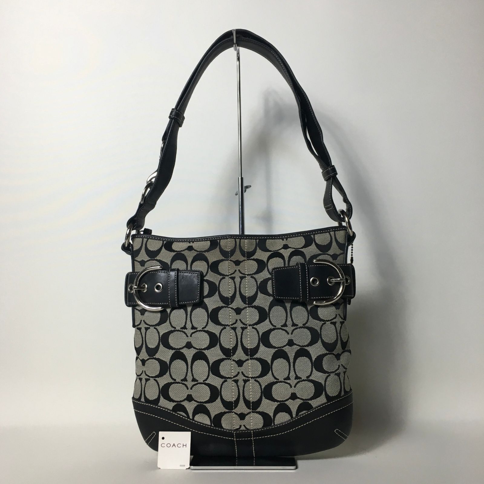 2506-162｜美品｜コーチ シグネチャー ショルダーバッグ ブラック 2506-162｜美品｜コーチ シグネチャー ショルダーバッグ