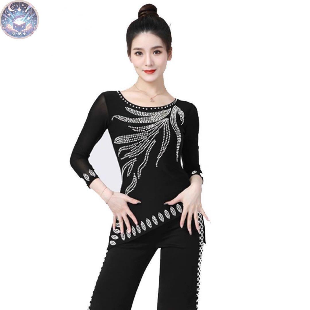 ダンスの練習にもダンスパーティにも使える華やかデザイン