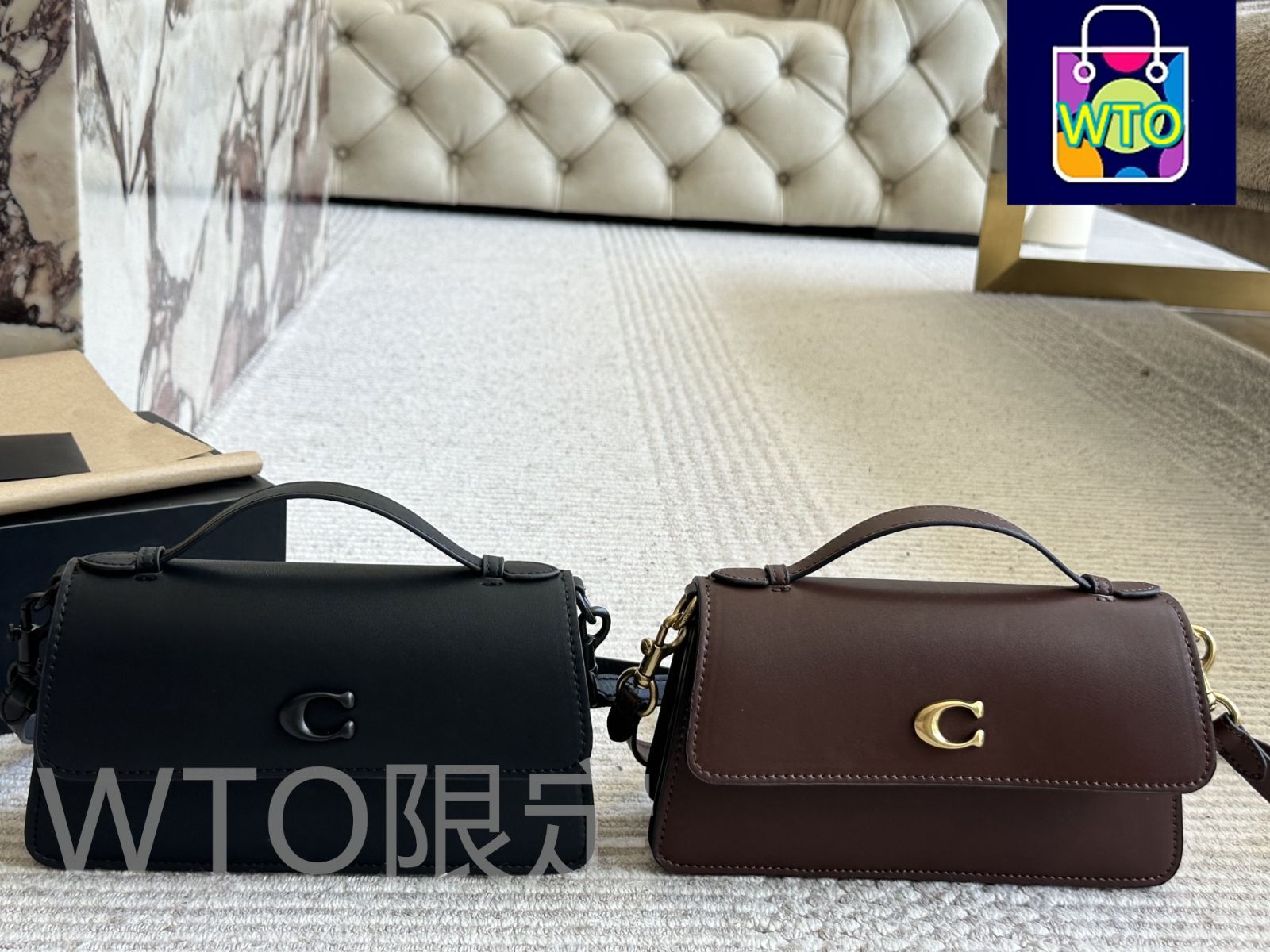今日 Coach Juno 腋下法棍包 | クーチ ジュノ アームポーチ バッグ | 軽量 × 実用 斜め掛け可 送料無料 在庫 価格-WTO輸入1