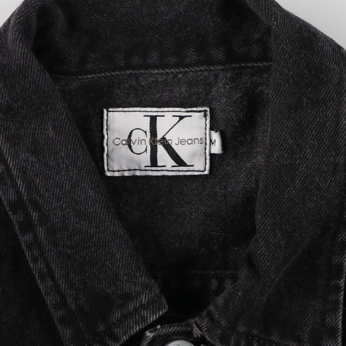 古着 90年代 カルバンクライン Calvin klein JEANS ブラック デニム 