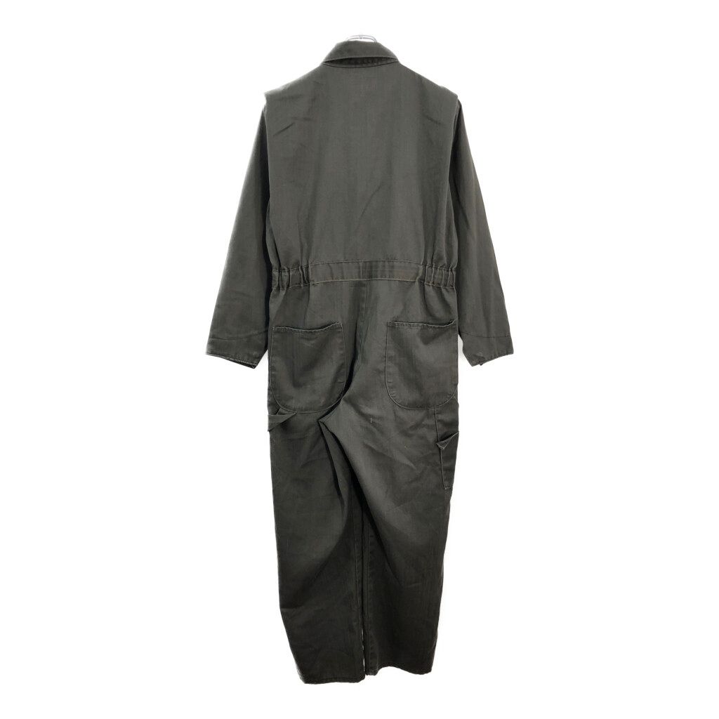 70年代 JCPenney ジェーシーペニー HBT ヘリンボーンツイル オールインワン ヴィンテージ オリーブ メンズ 38 S 古着 V 6404
