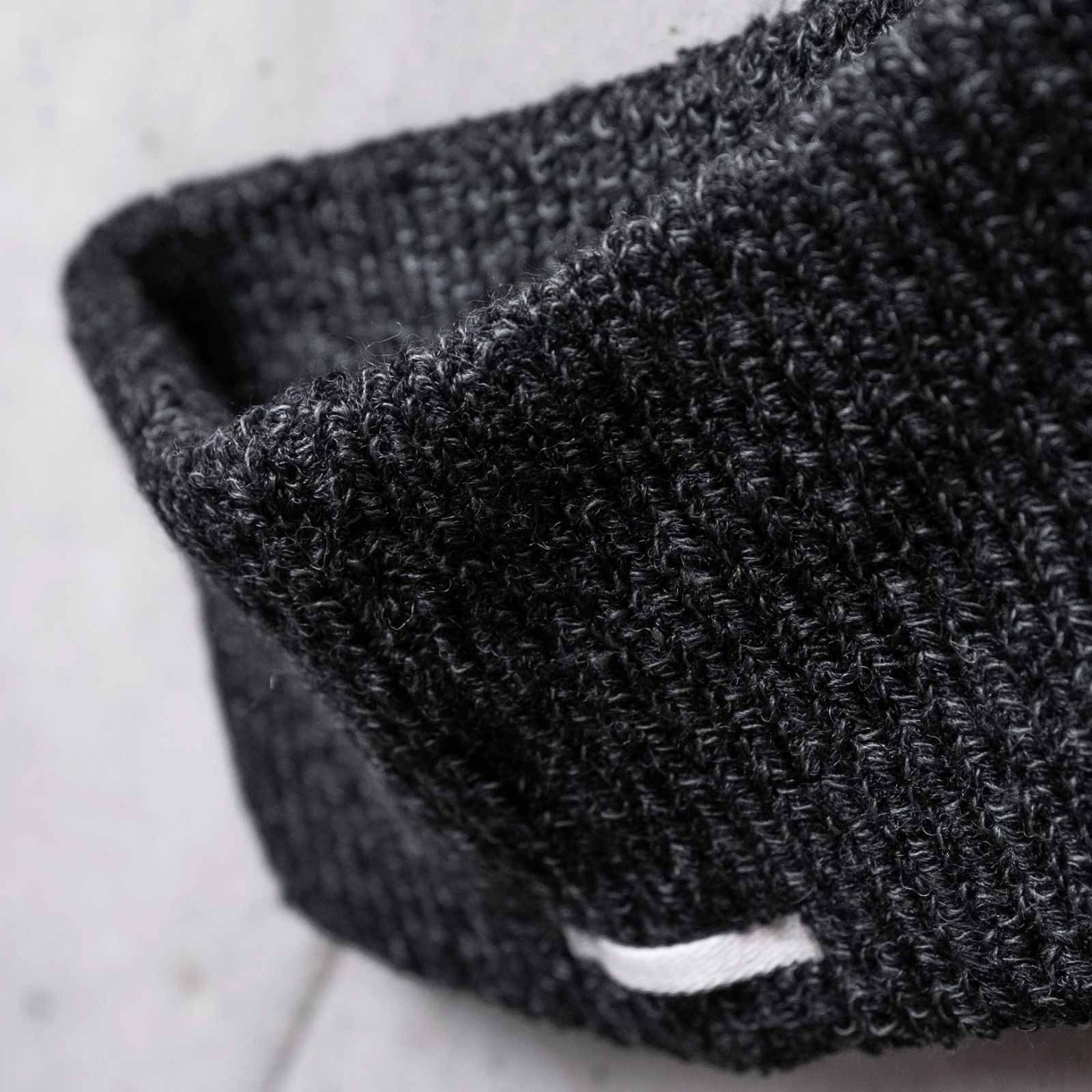 Kinema knit hair band ブラック