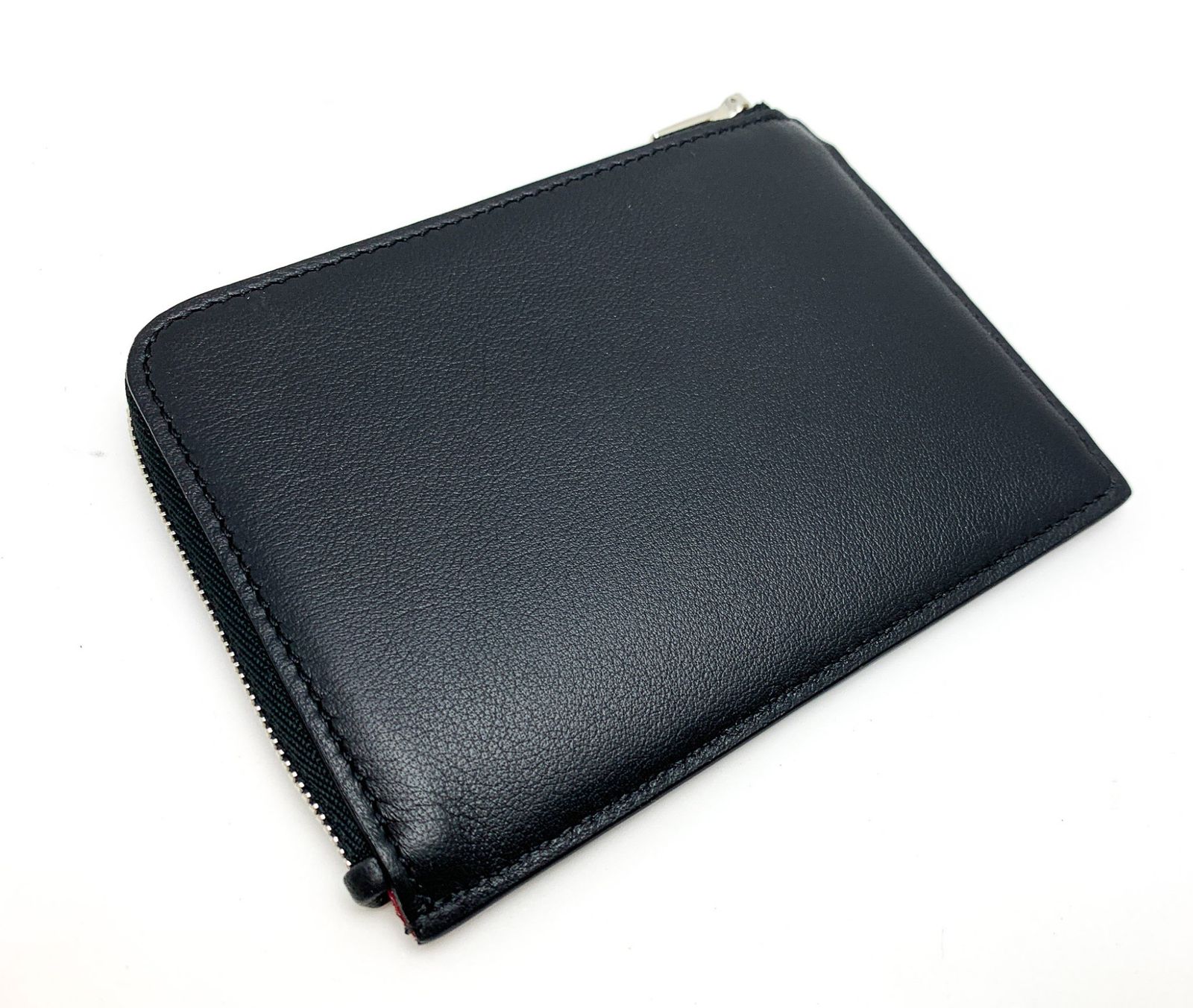 J&M Davidson L字ジップ カード ケース 財布　黒 レザー J&M Davidson L字ジップ カード コインケース 財布 黒 レザー J&M