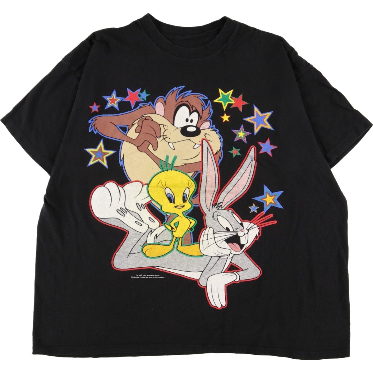 90年代 LOONEY TUNES ルーニーテューンズ キャラクタープリントTシャツ