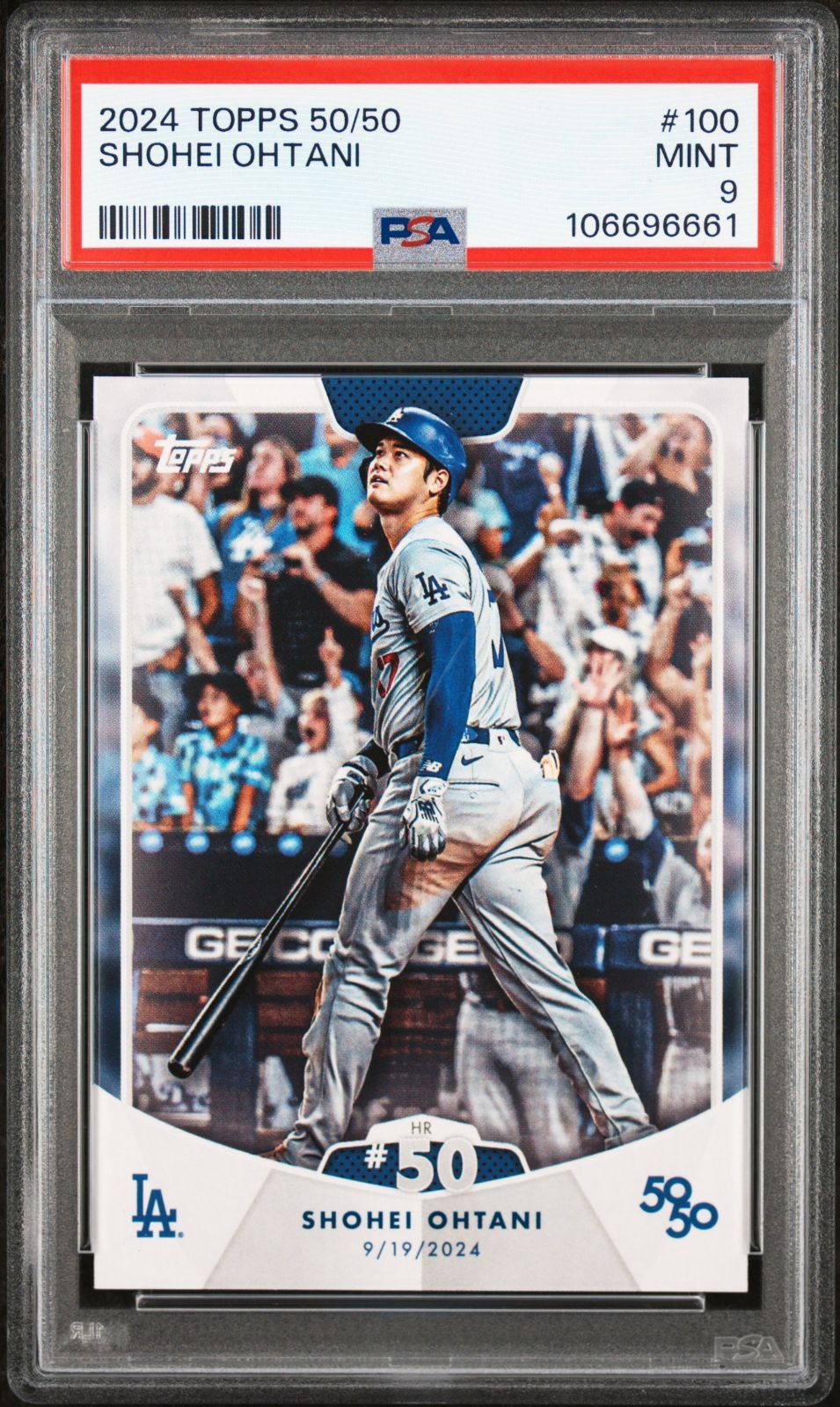 美品 topps 大谷翔平 50/50 box HR 45号 50シリアル 【公式通販】