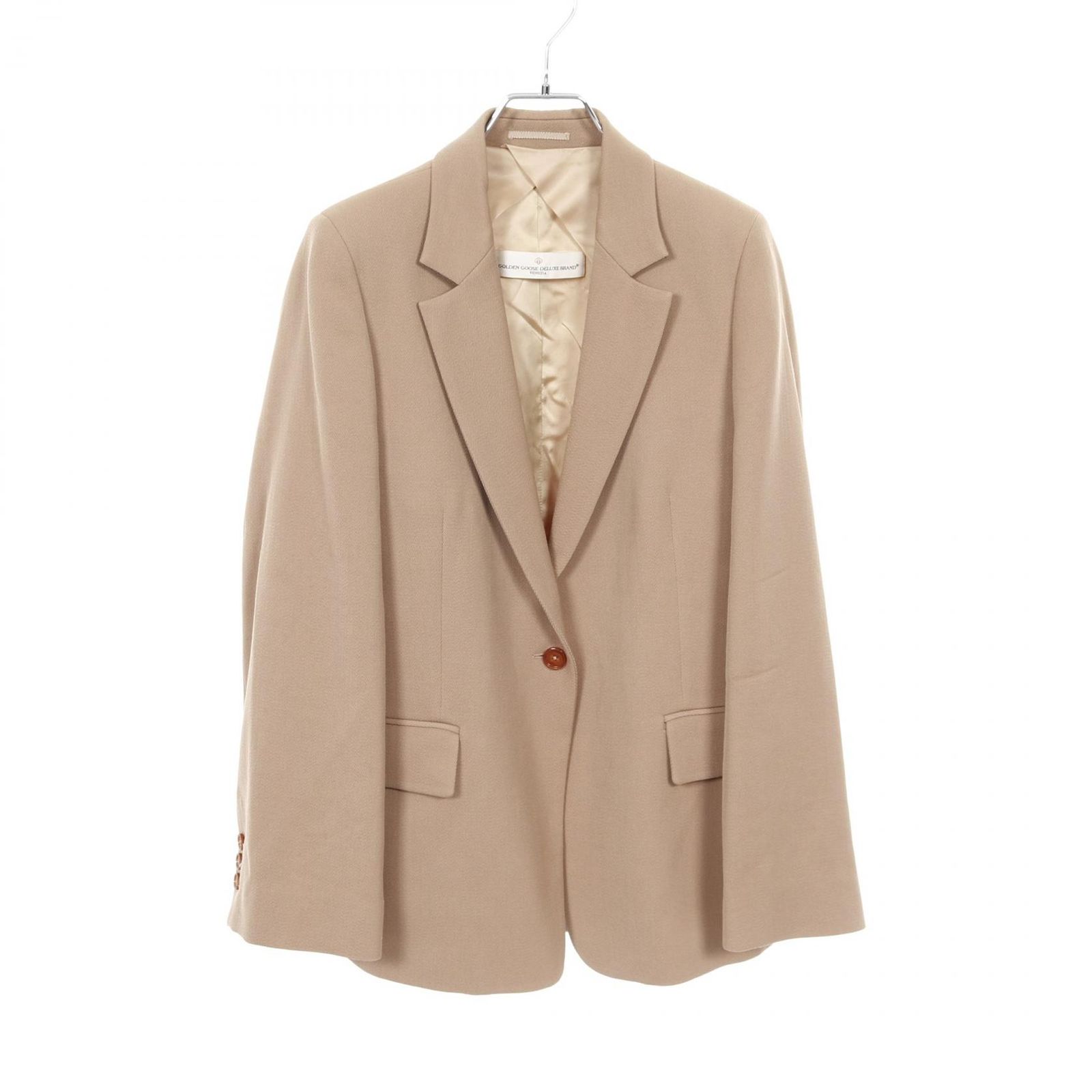 GOLDEN GOOSE ベージュ ジャケット GOLDEN GOOSE ゴールデングース テーラードジャケット - メルカリ
