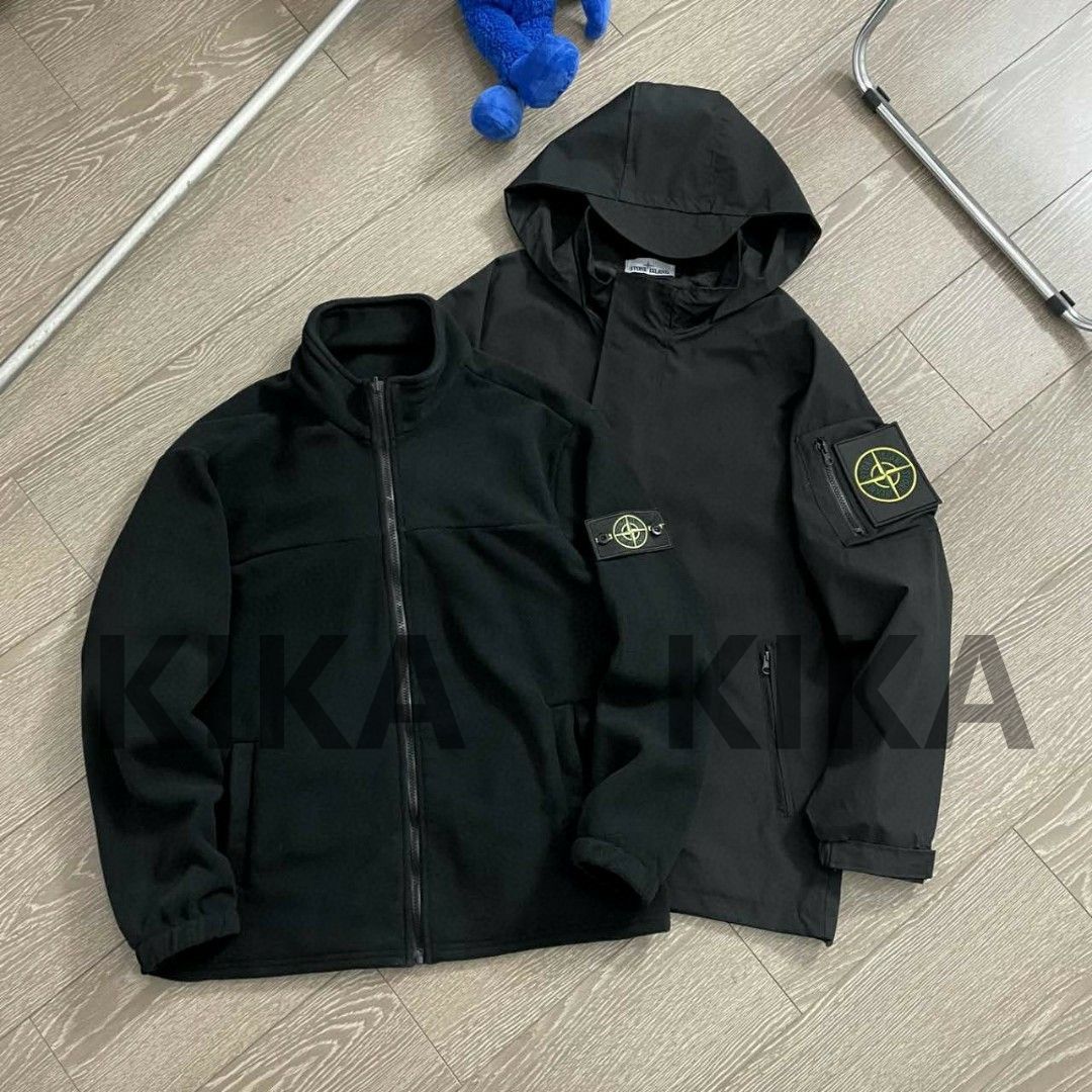 新品、ストーンアイランド  STONE ISLAND   中綿  メンズ  ジャケット  アウター  中は取り外し可能