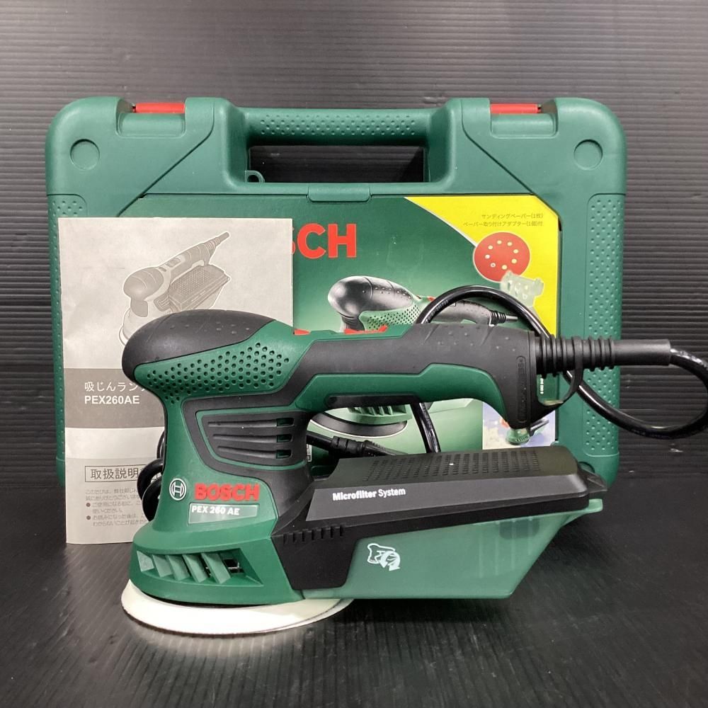 ♥品 BOSCH PEX260AE 吸じんランダムアクションサンダー 202