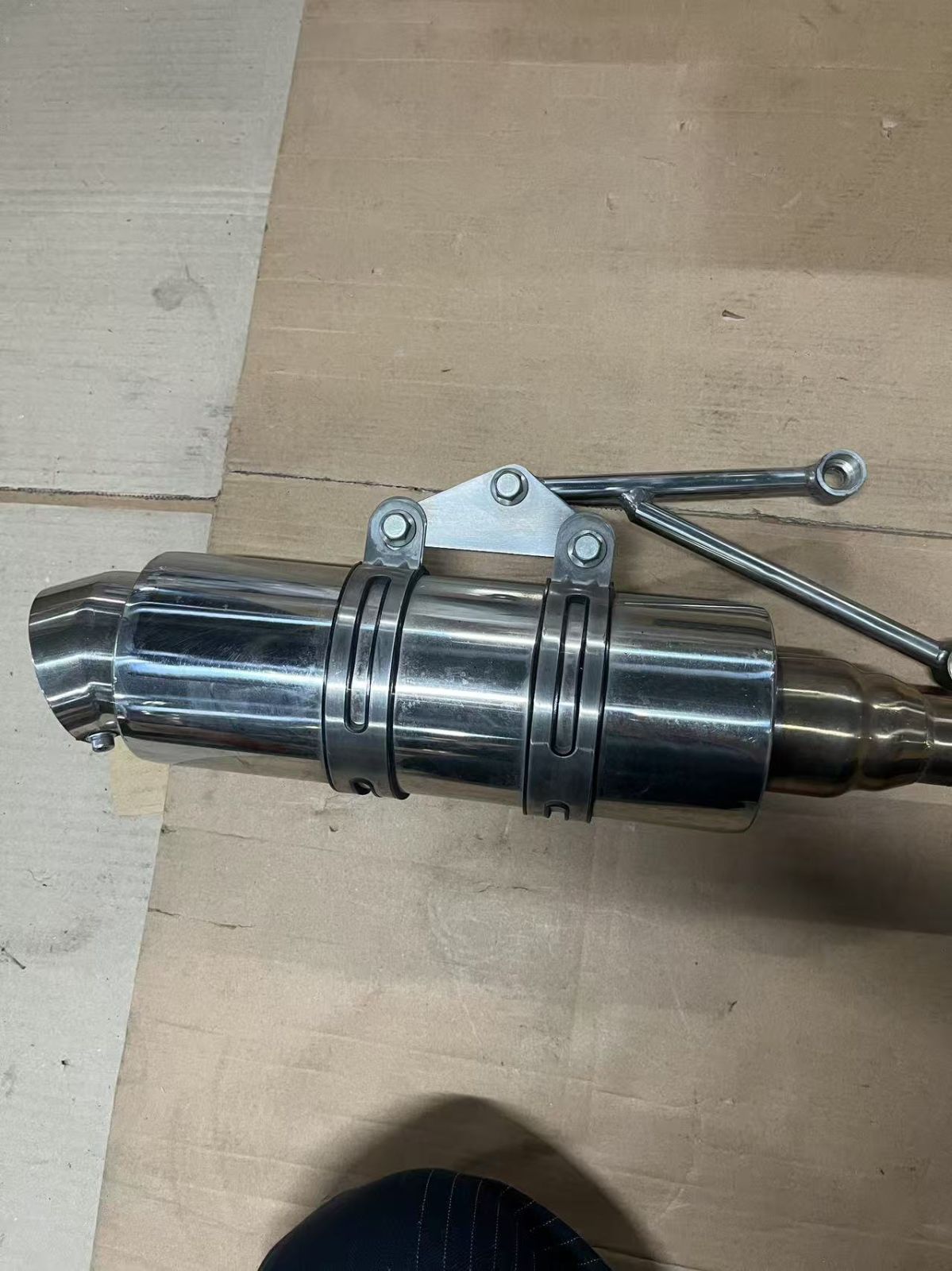 ☆中古・3営業日以内発送☆アドレスV125G CF46A 社外マフラー