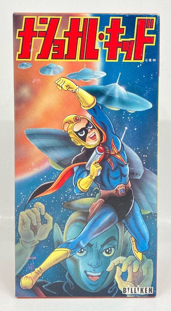 ビリケン商会 ゼンマイ歩行ブリキ ナショナルキッド 230mm