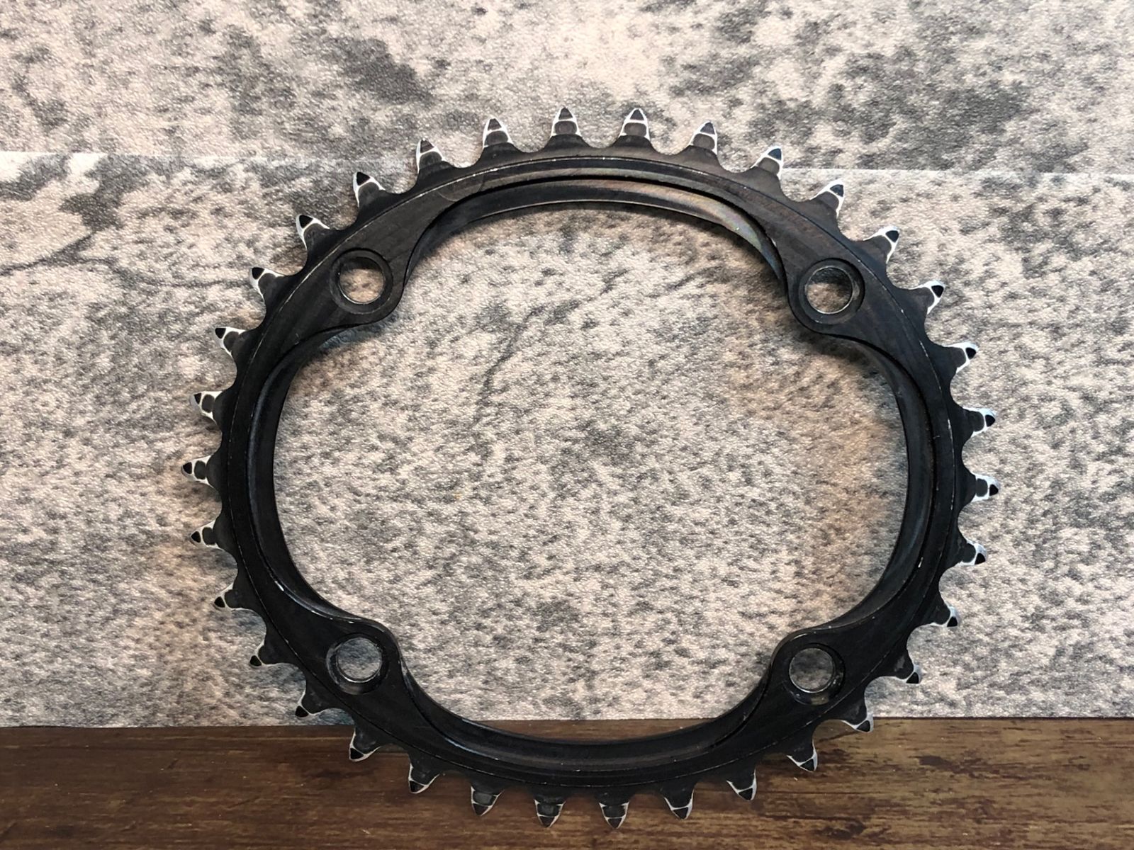 SMITH チェーンリング Baroque-Gear(バロックギア)34T90℃ 楕円ギアを追求した形状「非円形ギア スミス バロックギア」