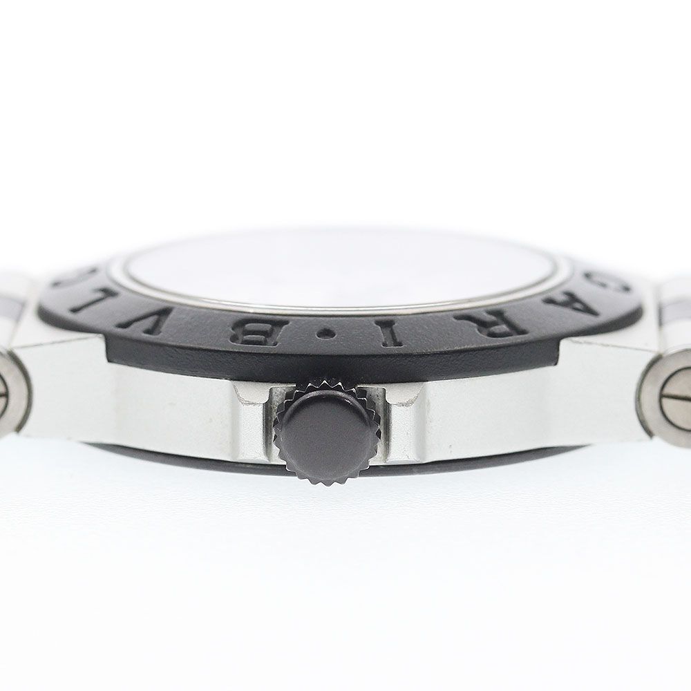 ブルガリ BVLGARI AL32TA アルミニウム クォーツ ボーイズ良品_