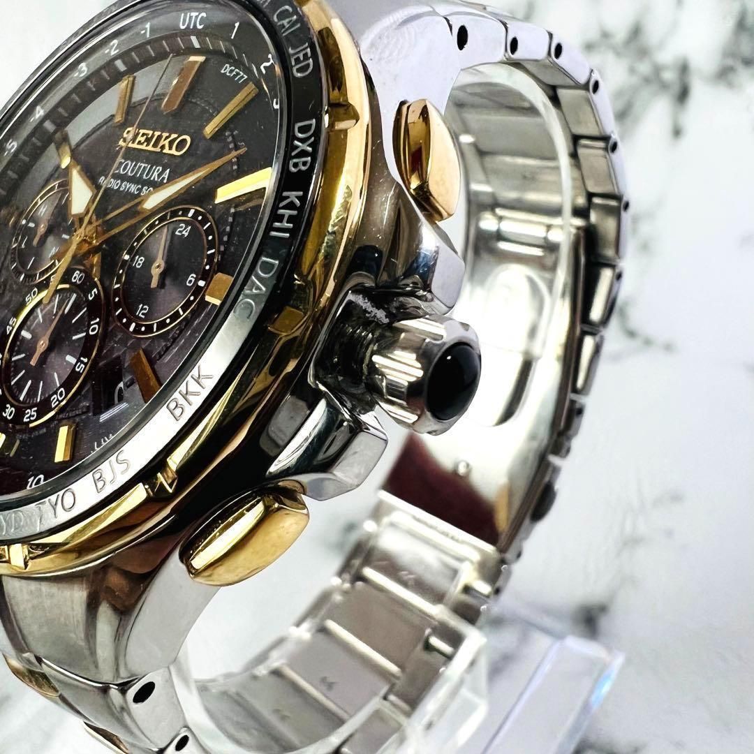 衝撃特価完全未使用 定価7.7万円海外限定SEIKO セイコー メンズ腕時計SSG020 腕時計(アナログ)